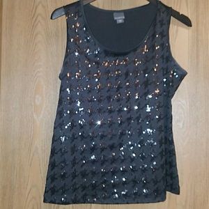 Covington Sequin tank top